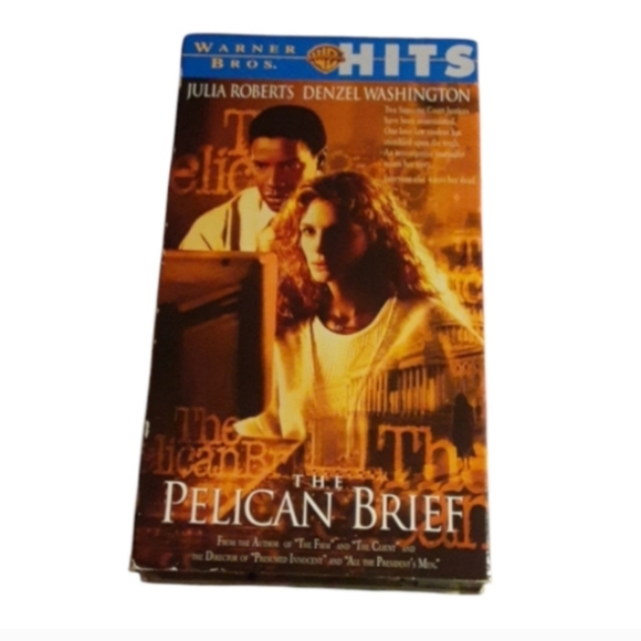 6/$15 The pelican brief Warner Bros vhr movie - Picture 1 of 4
